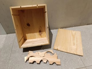 Caja de Madera Conde de los Andes