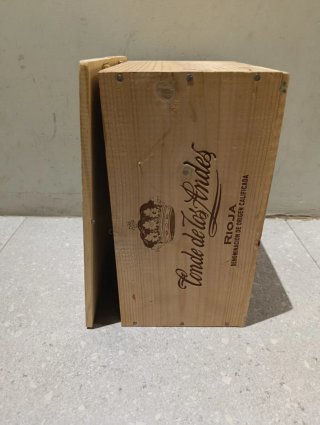 Caja de Madera Conde de los Andes