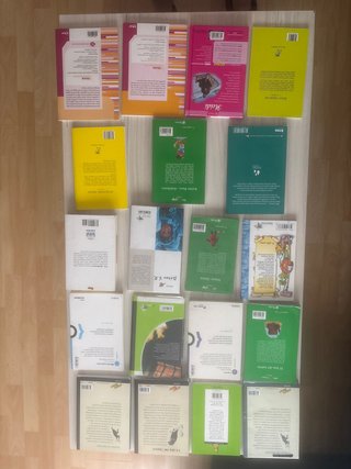 Libros de lectura en español y euskera