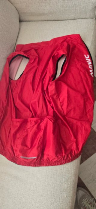 Gilet ciclismo Mavic Antivento Rosso XL