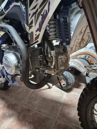 MiniMoto Cross Pit Speed KX140 Azul/Blanco