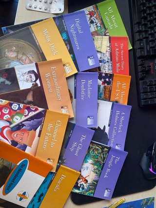 Libros de lectura en inglés, burlington 5 € unidad