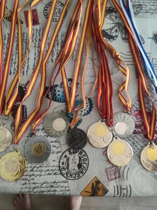 Medallas de carreras deportivas