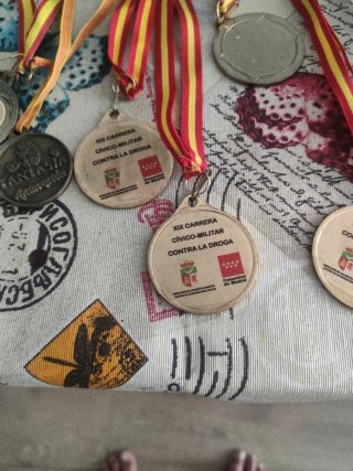 Medallas de carreras deportivas