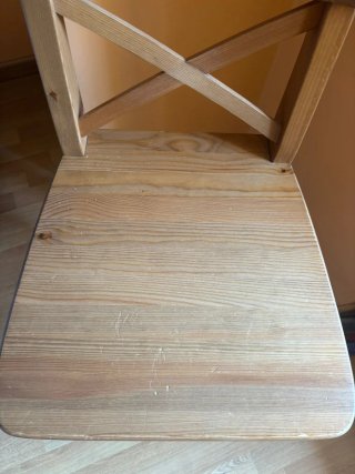 2 Taburetes Altos Madera IKEA