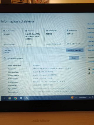 Notebook Asus SonicMaster Nero