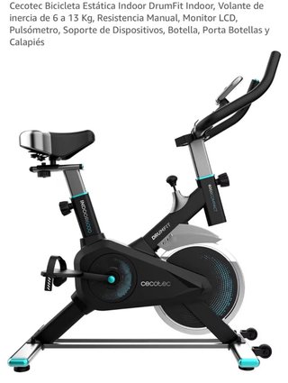 Bicicleta Estática Cecotec Indoor DrumFit