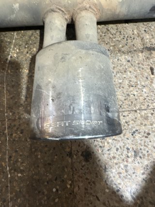 Tubo Escape Seat Leon Tramo Final