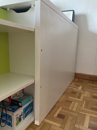 Mueble de almacenaje blanco Ikea