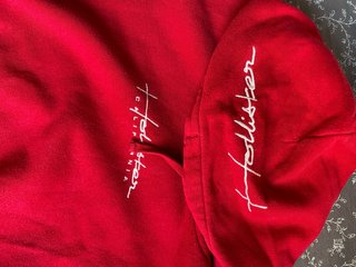 Sudadera Hollister Roja