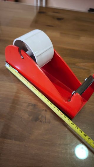 Dispensador de cinta profesional rojo