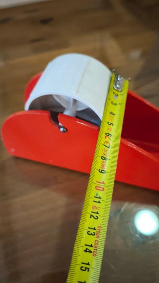 Dispensador de cinta profesional rojo