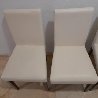 Pack 4 Sillas de Comerdor Polipiel ....NO ENVÍO