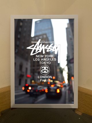 Cuadro Stussy Decorativo 20x30cm