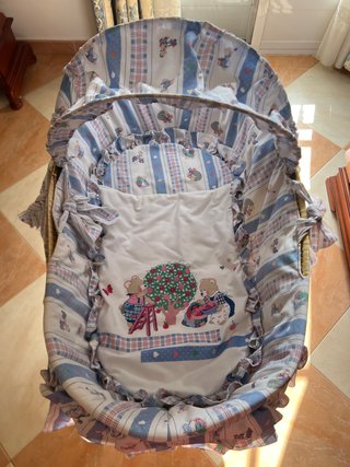 Capazo para bebé con soporte
