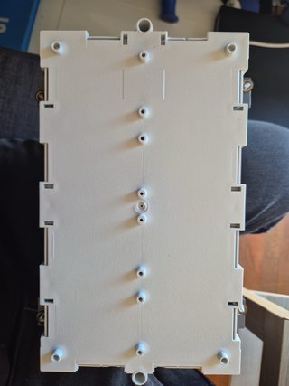 Caja Suelo Simon 500 Cima 4 Módulos Gris (x 4)