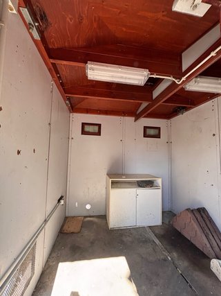 Módulo de madera rústico