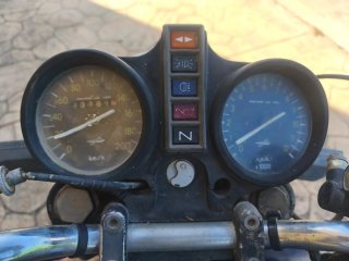 Ducati 500 cc Roja y Sanglas Yamaha 400 cc
