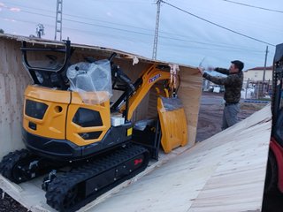 Mini excavadora Nicosail 1600kg