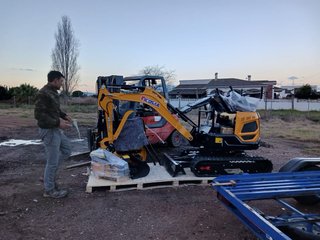 Mini excavadora Nicosail 1600kg