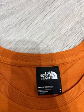 Camiseta The North Face Naranja Talla M