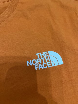 Camiseta The North Face Naranja Talla M