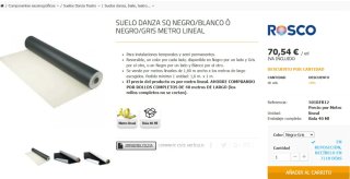 Suelo Linóleo Danza Clásica