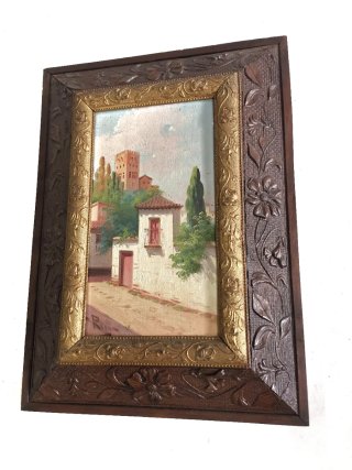 Óleos Escuela Andaluza principios s.XX por Ruiz