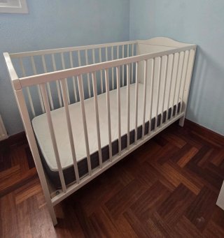 Cuna blanca ikea