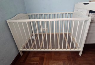 Cuna blanca ikea