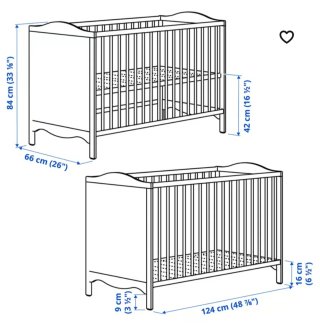 Cuna blanca ikea