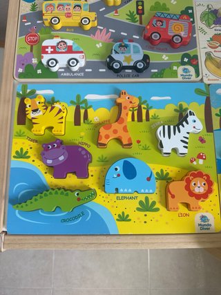 Puzzles de Madera para Niños
