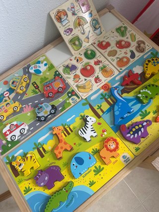 Puzzles de Madera para Niños