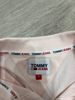 Polo Tommy Jeans Rosa Talla M