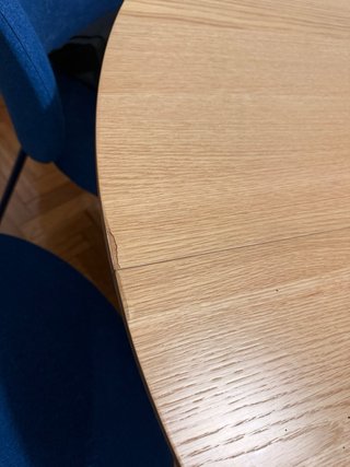 Mesa comedor extensible 120-160x120 cm