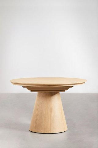 Mesa comedor extensible 120-160x120 cm