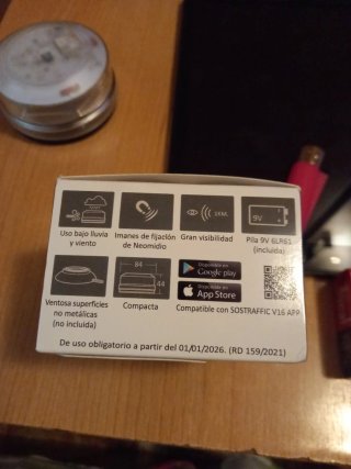 Baliza emergencia V16 SOS TRAFFIC IOT