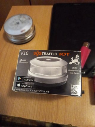 Baliza emergencia V16 SOS TRAFFIC IOT
