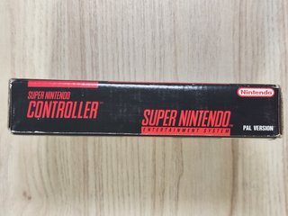 Mando SNES Original PAL Caja y Manuales