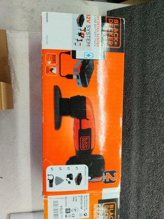 BLACK+DECKER bdcds12s1 lijadora de detalles