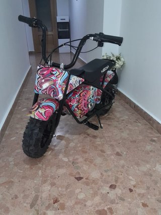 Mini Moto Eléctrica Infantil Neon