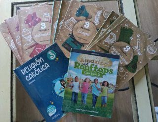 Lote completo de libros de 3 educación primaria