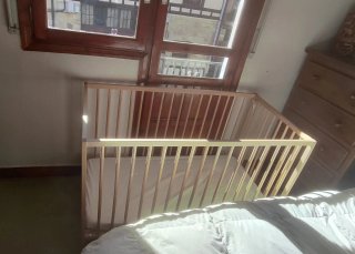 Cuna Ikea SMIGLAR madera 2 cunas