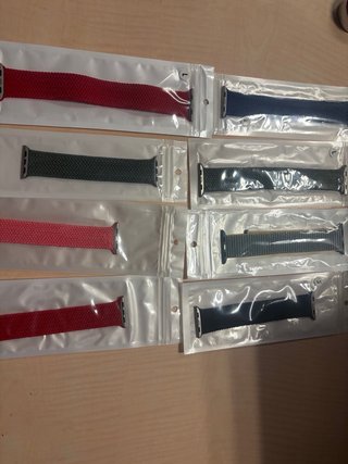 Correas Apple Watch trenzadas y de silicona