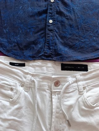 Bermudas vaqueras Lefties Talla 40