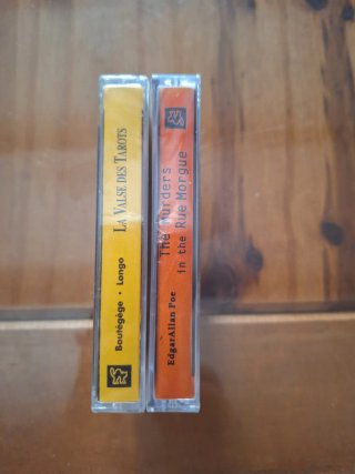 2 Cassettes: La Valse des Tarots y Edgar Allan Poe