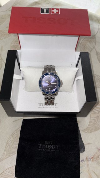 Reloj Tissot Seastar Automático Azul