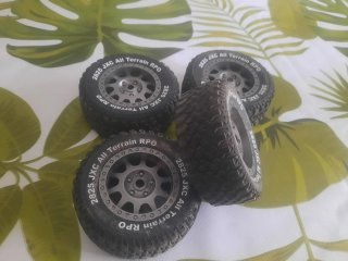 Ruedas coche RC 80mm