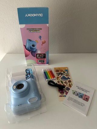 Cámara de fotos instantánea infantil