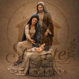 Figura para Belén - Sagrada Familia